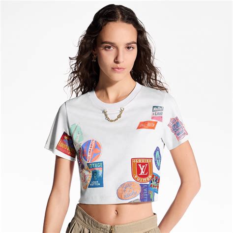 Mahina Patch Print Crop Top - Ready-to-Wear | LOUIS VUITTON