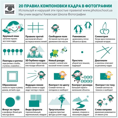 Композиция в фотографии. Правила и примеры