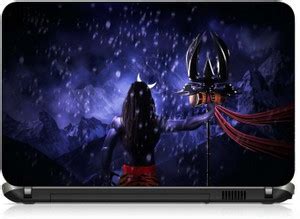 VI COLLECTIONS LORD SHIVA ANIMATION PVC (Polyvinyl Chloride) Laptop ...