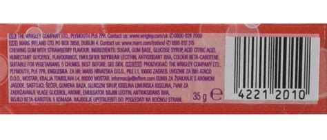 Buy 20x Wrigley's Hubba Bubba Seriously Strawberry Flavor Bubble Gum ...