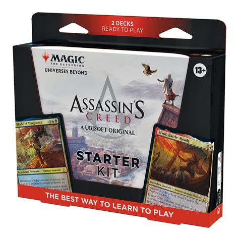 Amazon.com: Magic: The Gathering - Assassin’s Creed Starter Kit | Learn ...