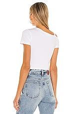superdown Kylie Ruched Front Top in White | REVOLVE