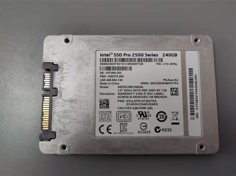 Intel SSD get recognized and then stops responding : r/datarecovery