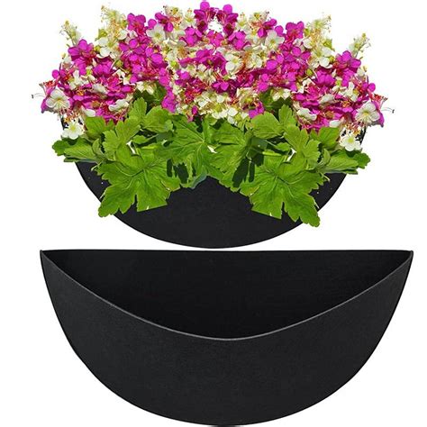 3PCS 16 Inch Half Round Planter Liners Fabric Plant Liners Half Circle ...