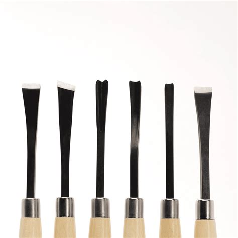 Buy HART 6-Piece Carving Set, Natural Wood Handles Online at Lowest ...