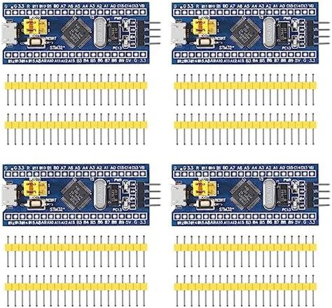 ACEIRMC 4pcs STM32F103C8T6 ARM STM32 Minimum System Development Board ...