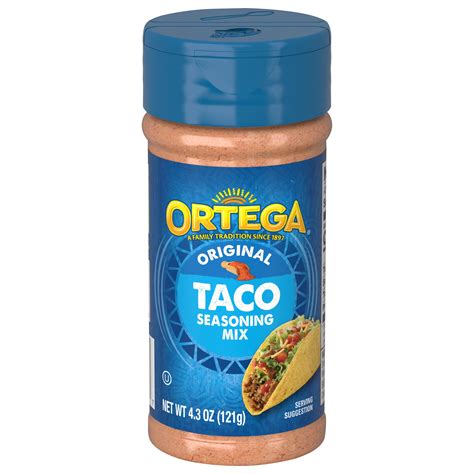 Ortega Seasoning Mix, Taco, Original | Fig App