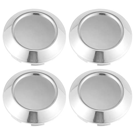 X AUTOHAUX 4pcs Universal 76mm Dia 8 Clips Wheel Tyre Center Hub Caps ...
