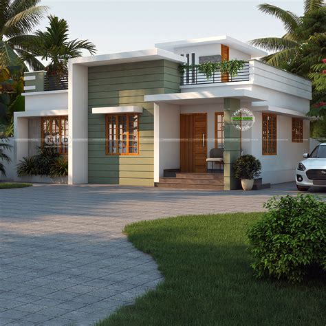 Kerala Single Floor House Elevation