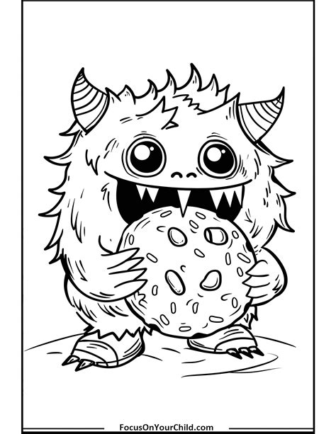 50+ Monster Coloring Pages (Free PDF Printables)