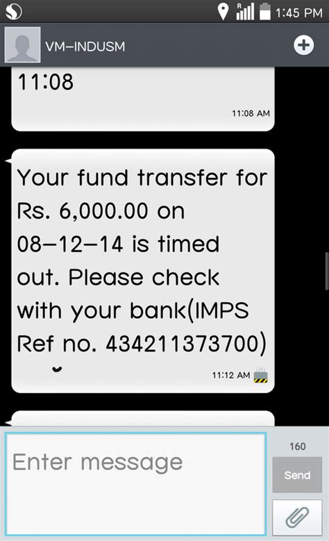 [Resolved] Indusind Bank — IMPS Timed Out - Money Debited from A/C