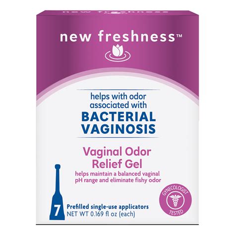 New Freshness Vaginal Odor Relief Gel from Bacterial Vaginosis ...
