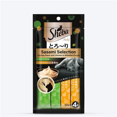Sheba Melty Sasami Chicken & Whitefish Flavour Cat Treat Online India ...