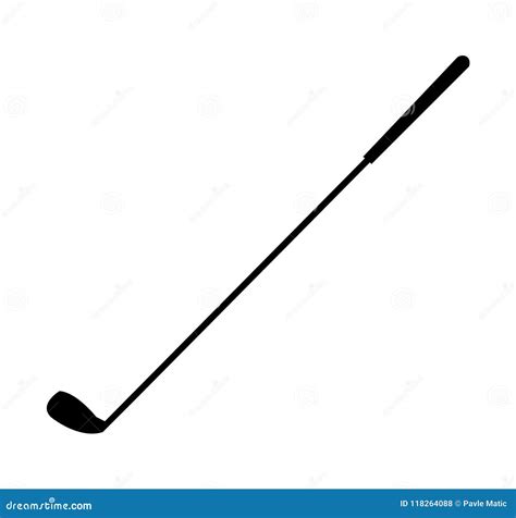 Silhouette Of Golf Player. Vector Eps8 | CartoonDealer.com #86152728