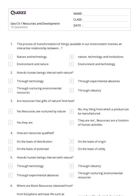 50+ living and non living things worksheets for 10th Class on Quizizz ...