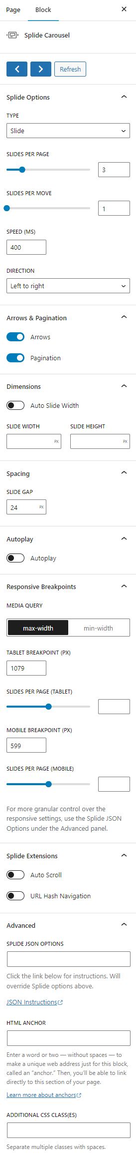 Image result for Splide Carousel JavaScript