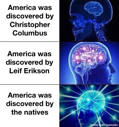 Who Discovered America? : r/HistoryMemes