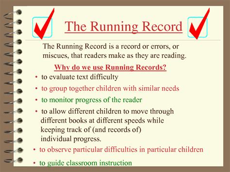 Image result for Running Record Example Guided Reading