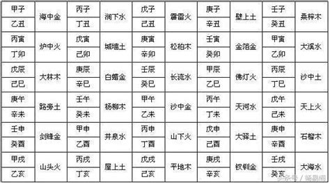 2015年六十花甲子纳音表(虚岁)_word文档在线阅读与下载_免费文档
