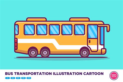 Transportation/Bus Cartoon 的图像结果