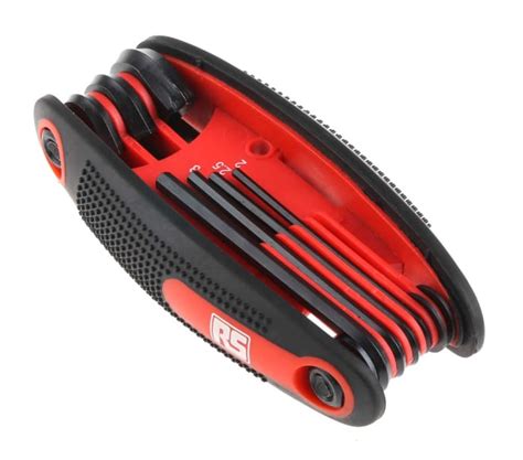 RS PRO | RS PRO 16 piece L Shape Metric Hex Key Set, 1.5 → 10mm | 542 ...