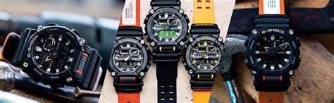 Casio G-Shock GA-900A-1A9DR Black & Yellow Analog-Digital Dial Black ...