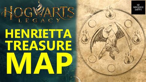 Hogwarts Legacy Henrietta's Map - Hipogriff Marks The Spot Treasure Map ...