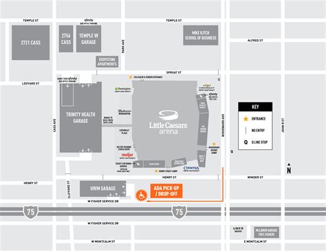 Little Caesars Arena Directions & Parking | 313 Presents