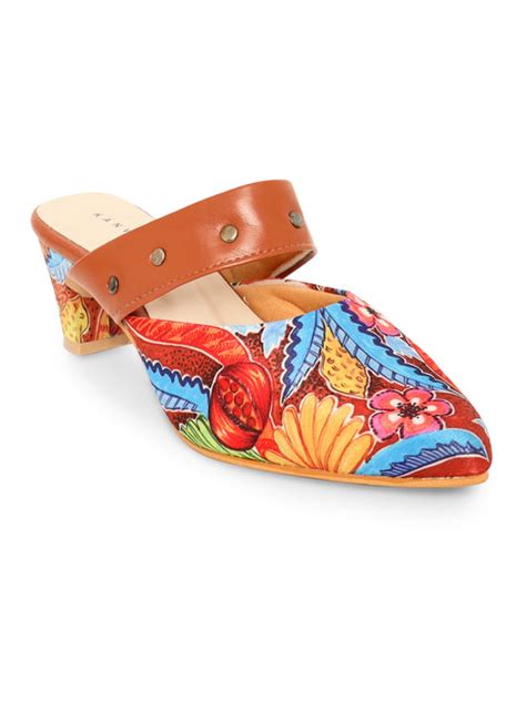 ENSORCELL Colorful Traditional Footwear online India - Kanvas