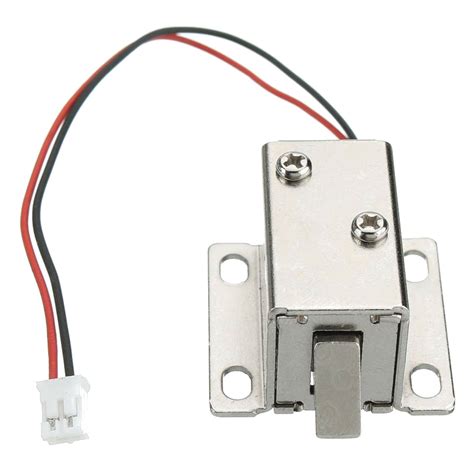 Probots 12V DC Mini Electric Solenoid Lock For Doors, Windows & Cabinet ...