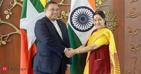 India, Myanmar agree to fight 'terrorism' jointly - The Economic Times