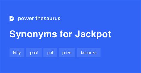 synonym for jackpot