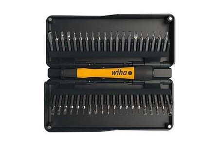 Embout pour visseuse Wiha Coffret de Micro-embouts 40 en 1 - 44624 | Darty