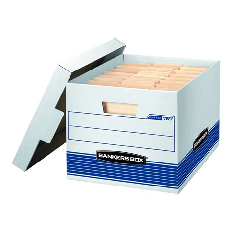 Bankers Box Stor/File™ Medium-Duty FastFold File Storage Boxes, Lift ...