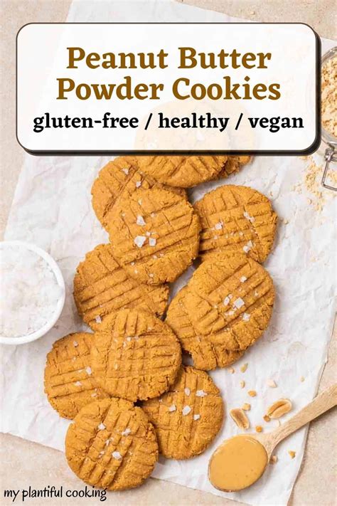 Rich Peanut Butter Powder Cookies (PB2 cookies) | Recipe | Peanut ...