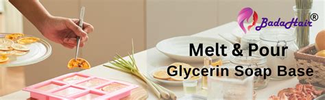 BADAHAIR® Glycerine Ultra Melt Soap Base - 100% Pure and Transparent ...