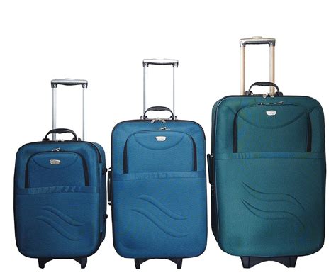 Buy Vidhi Soft Body Set of 3 Luggage - Set of 3 Suitcase Trolley Bag ...