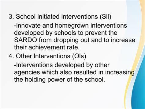 Image result for Drop Out Reduction Program Composition