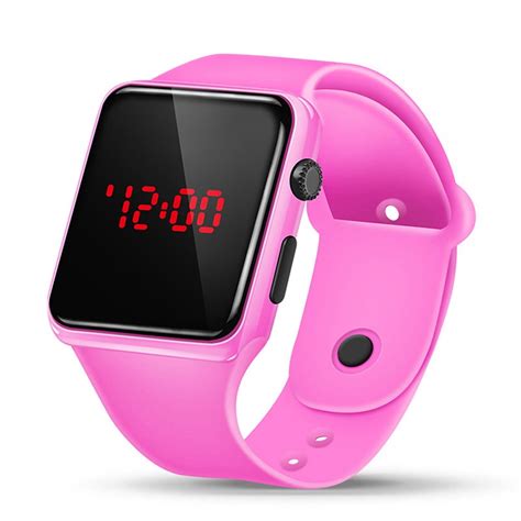 Buy BIOSA Fashion LED Electric Watch Adult Kids Digital Silicone ...