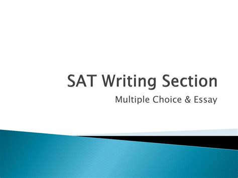 Image result for SAT Writing Section