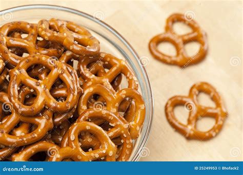 Fresh Whole Wheat Pretzels stock image. Image of wheat - 25249953
