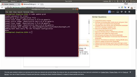 How to Remove Grub Bootloader Completely 的图像结果
