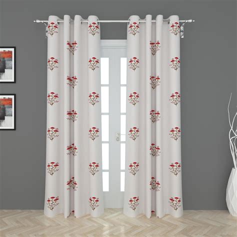 Buy India Inspired Embroidered Door Curtain - Single Pc - 120 x 270 cm ...
