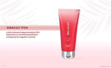 SIRACILT-ITCH Lotion Moisturizer for soothing dry, itchy, eczematic ...
