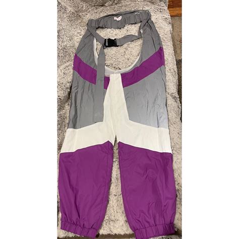 Iheartraves reflective chaps! 💖 worn once! Super... - Depop