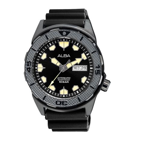 AL4569X1 Black Dial Mechanical Watch – ALBA WATCHES INDIA