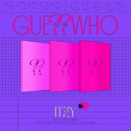 JYP Ent. ITZY - GUESS WHO Album+Pre-Order Benefit+Folded Poster+Extra ...