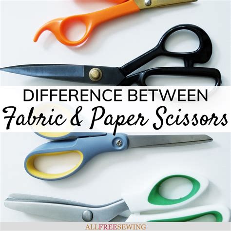 What s the difference between fabric scissors and paper scissors – Artofit