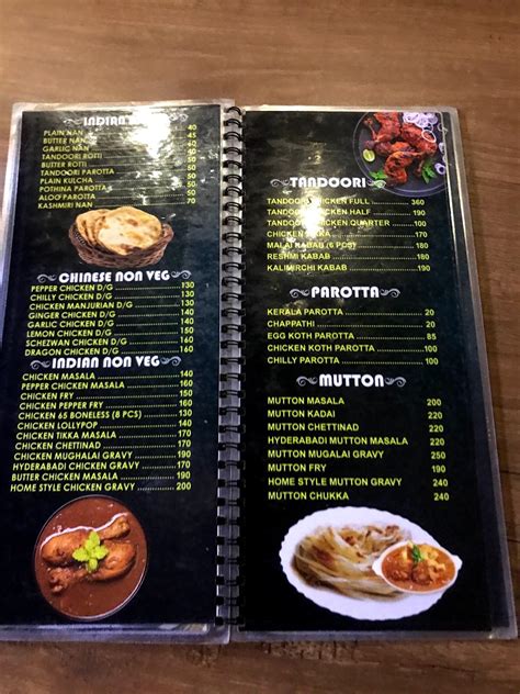 Menu at Star Restaurent, Nagapattinam