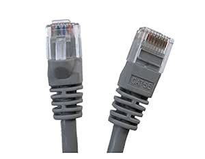 Micro Connectors, Inc. 25 feet Cat 5e UTP Molded Snagless RJ45 ...